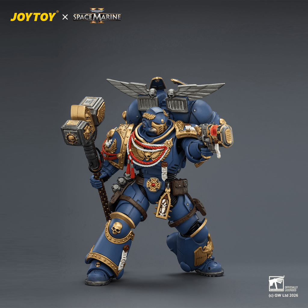 Game Edition Ultramarines Assault Intercessor with Jump Pack, Thunderhammer and Neo-volkite Pistol