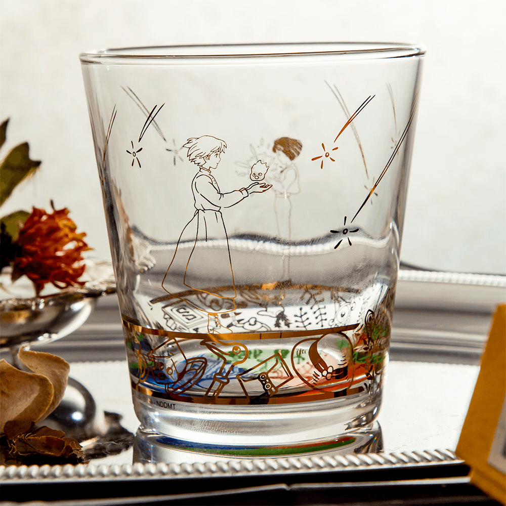 Overlapping Encounters - Magic Color Disk Designed Glass "Howl's Moving Castle" (Box/3)