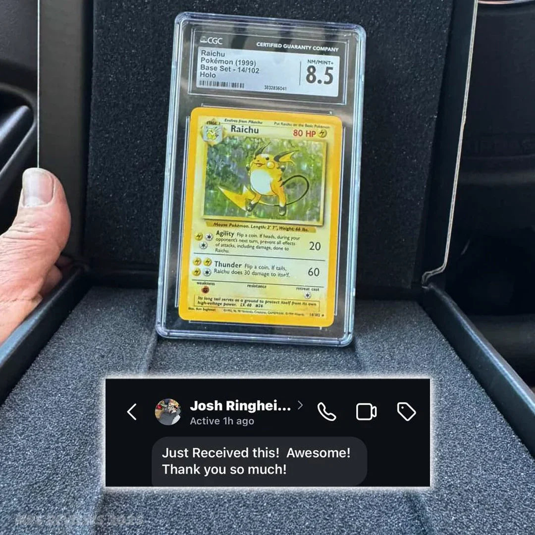Vintage Graded Card and Golden Ticket