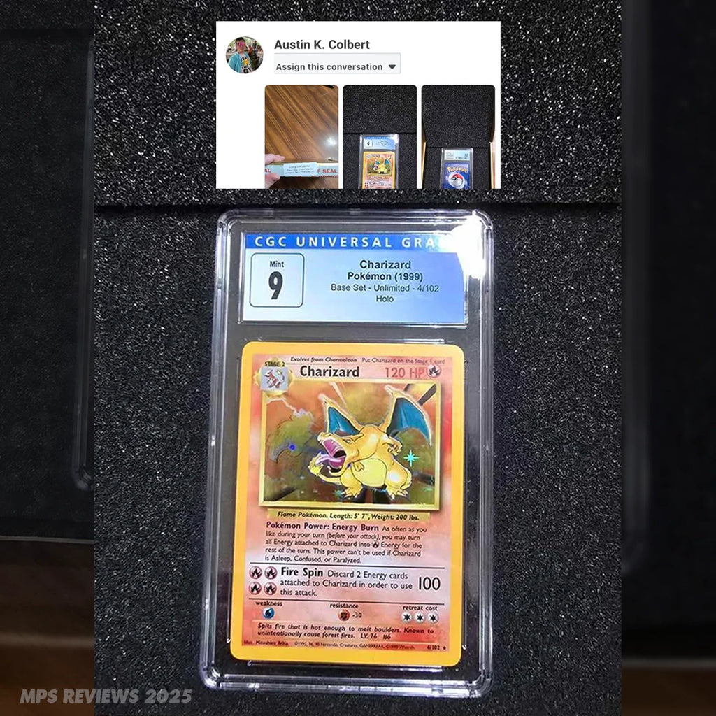 Vintage Graded Card and Golden Ticket