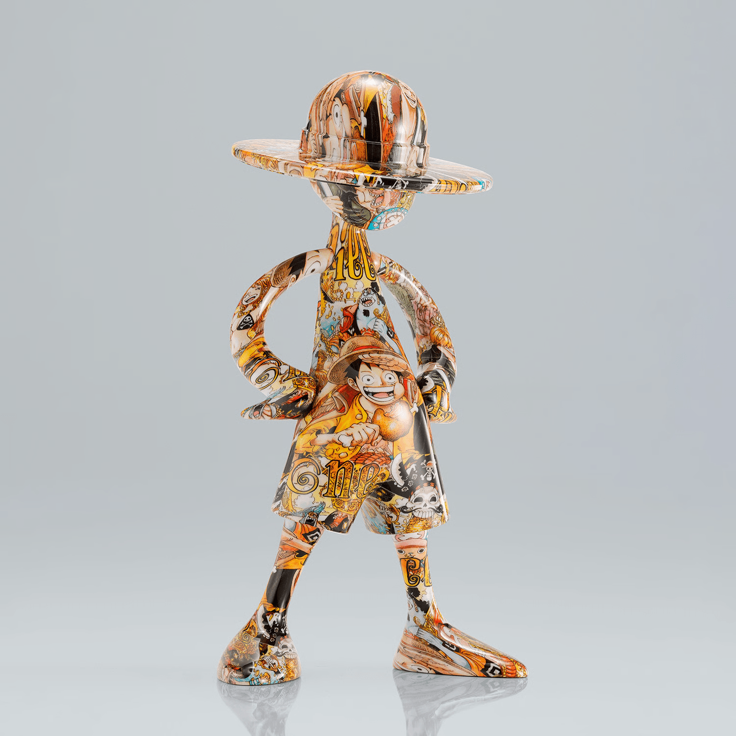 ARTCANVAS 1/8 -1000LOGS Anniversary- "ONE PIECE", TAMASHII NATIONS LUFFY's