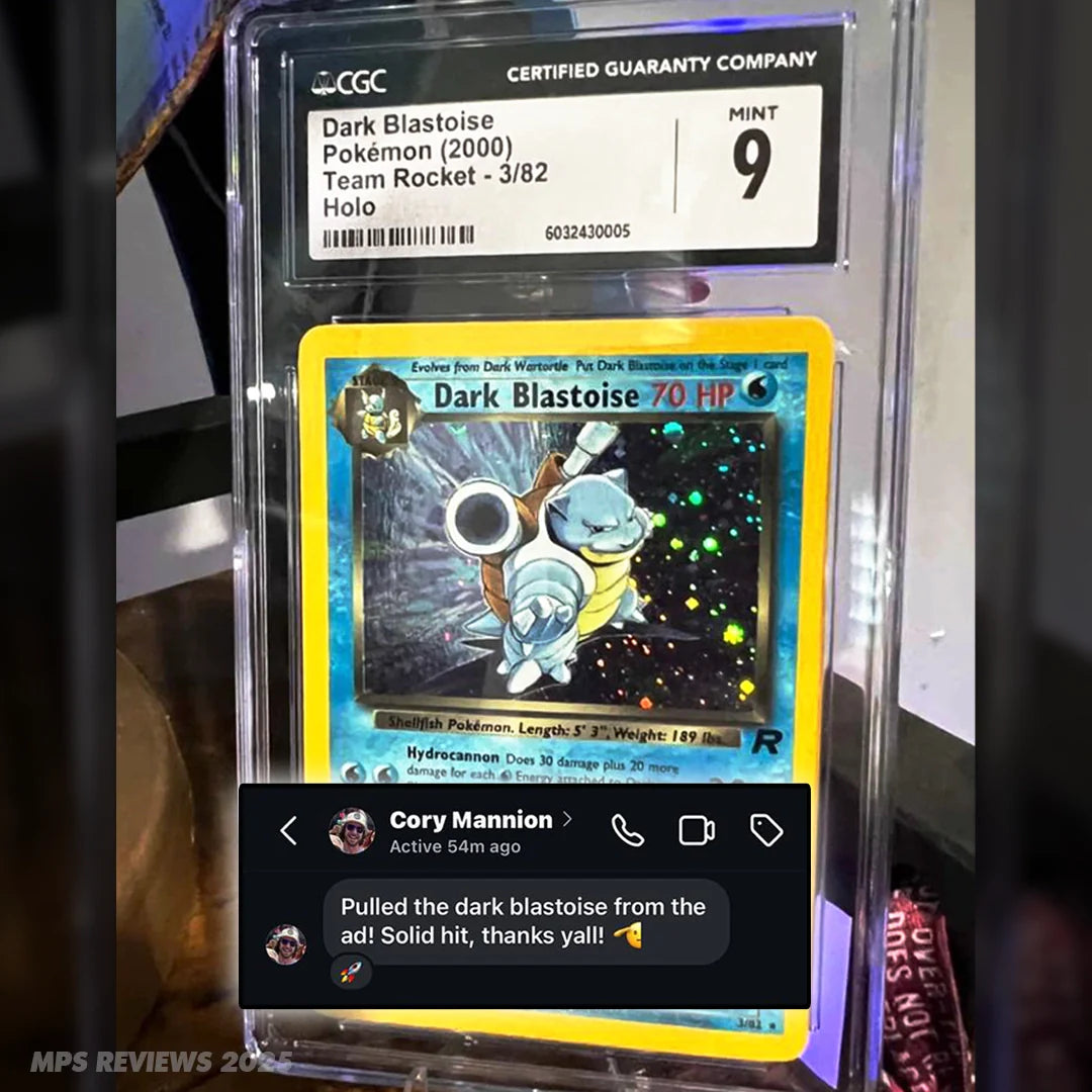 Vintage Graded Card and Golden Ticket