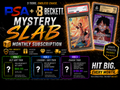 PSA & Beckett 10 Slab Club - Tier 2 (One Piece Monthly Subscription)