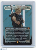 2025 Magic: The Gathering—Midgar Mercenary Cloud #520 Final Fantasy— Near Mint