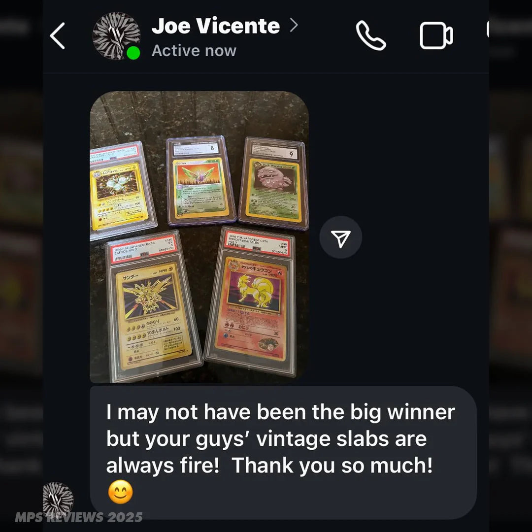 Vintage Graded Card and Golden Ticket