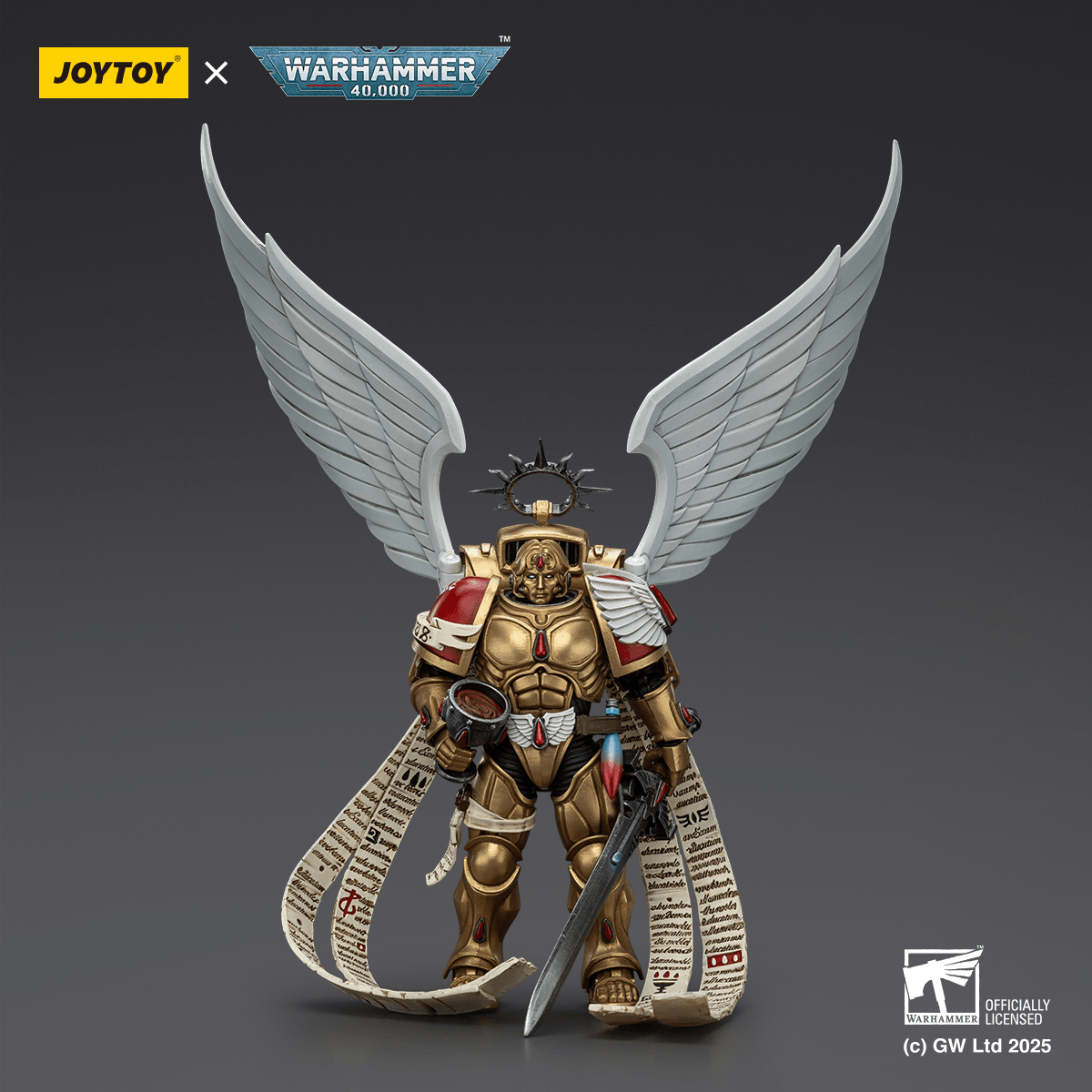 Blood Angels The Sanguinor with Encarmine Broadsword