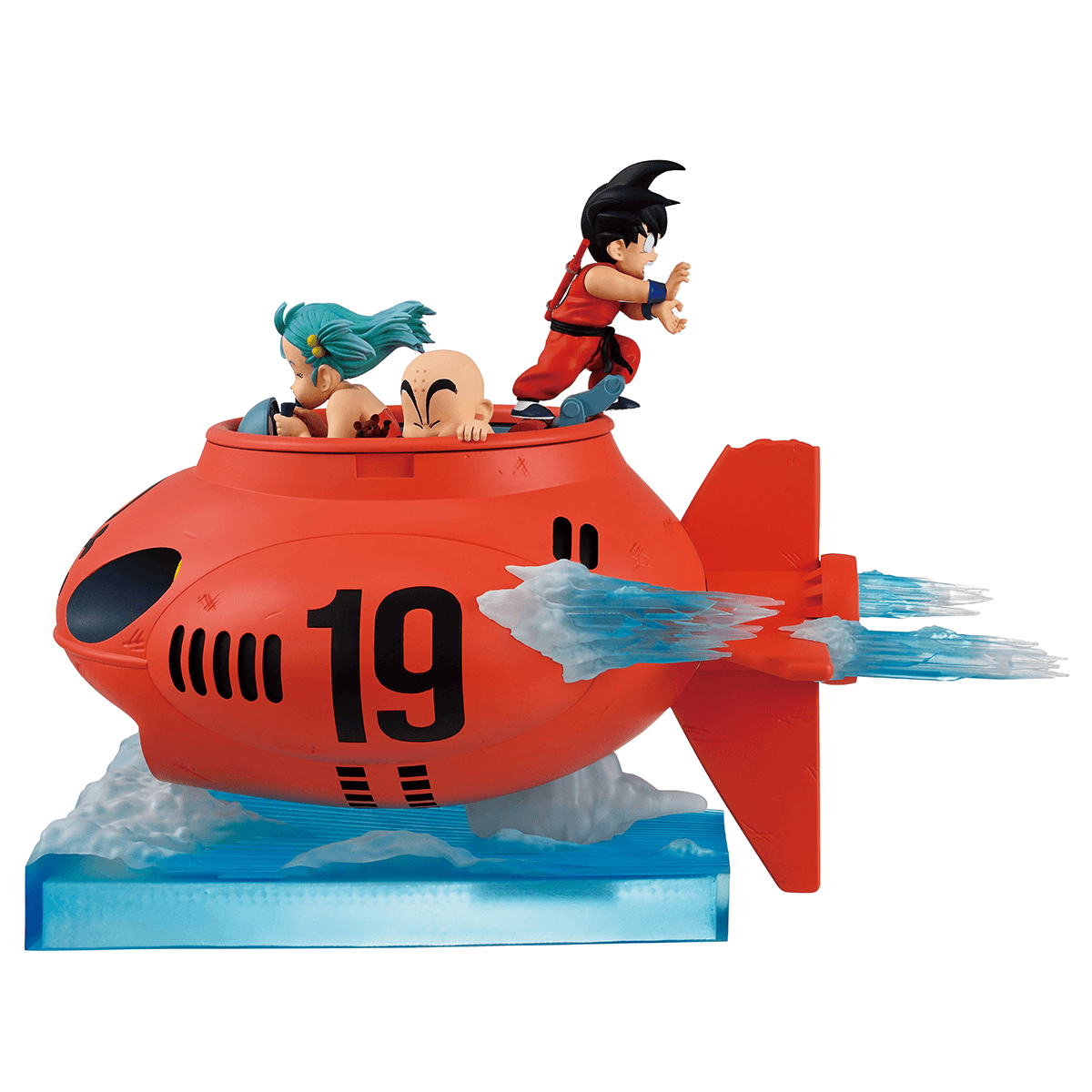 Son Goku &amp; Bulma &amp; Krillin (Vs Red Ribbon Army)