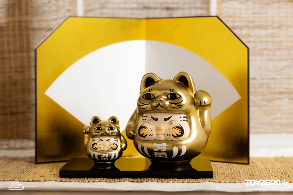 200% PP Lucky Cat Daruma (Golden cat edition)