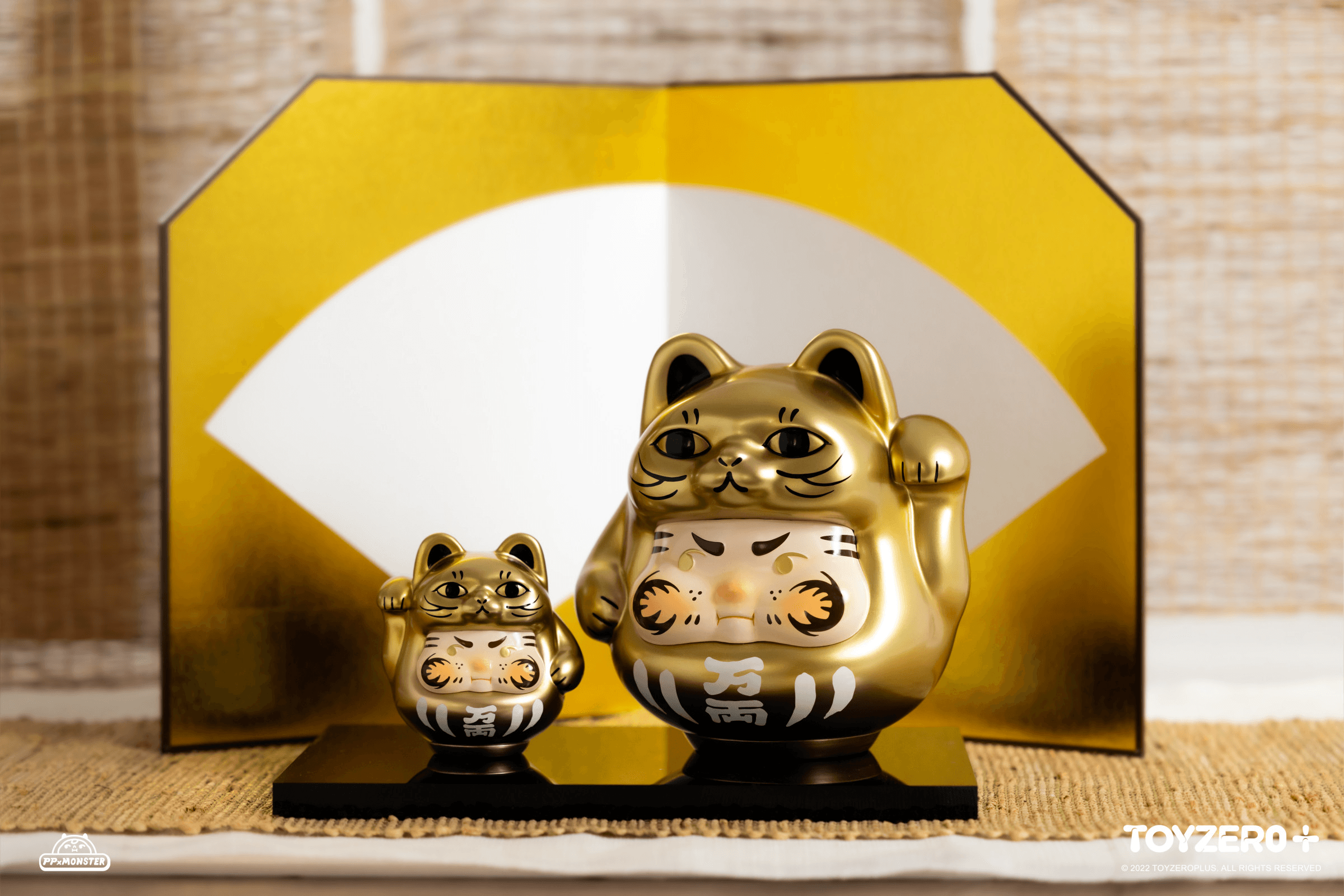 200% PP Lucky Cat Daruma (Golden cat edition)