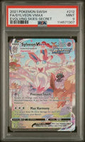 PSA 9 -2021 POKEMON SWORD & SHIELD EVOLVING SKIES #212 FA/SYLVEON VMAX EVOLVING SKIES-SECRET