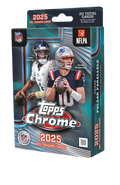2025 Topps Chrome Football Hanger 64 Box Case