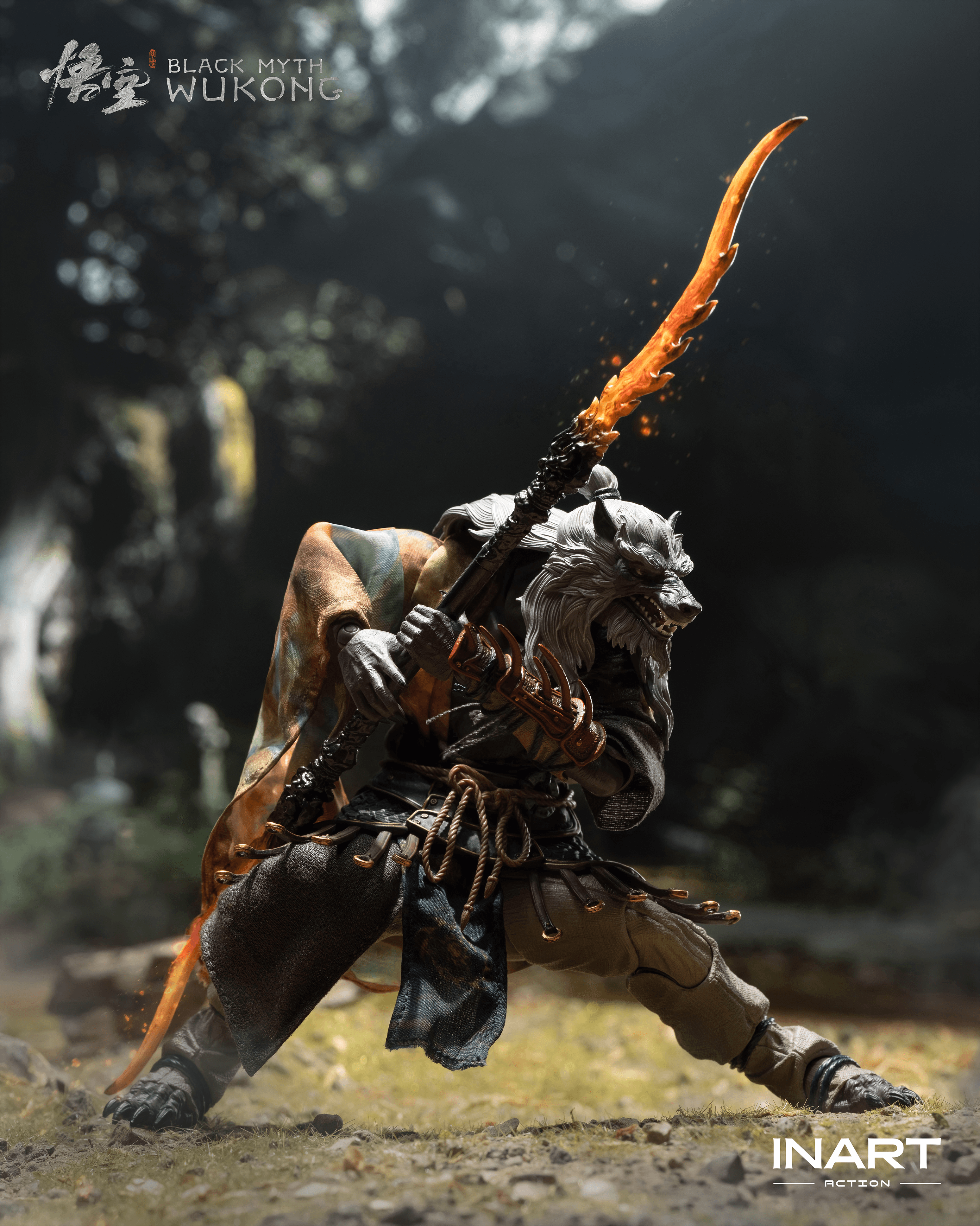 INART Action – Black Myth: Wukong – Guangzhi 1/12 Action Figure