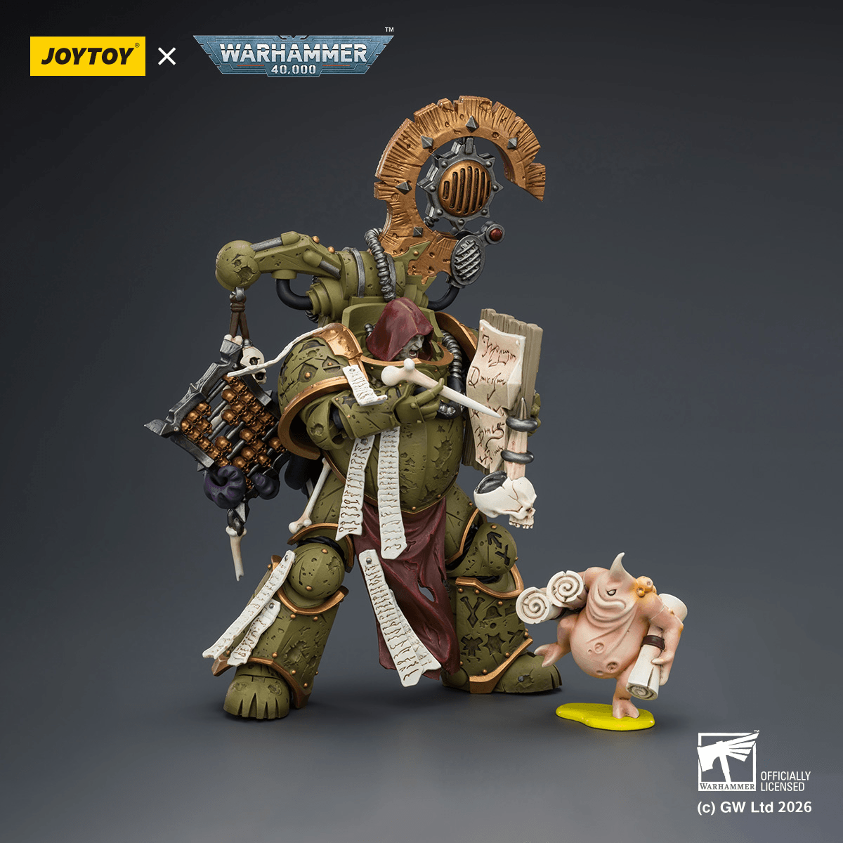 Death Guard Tallyman with Plasma Pistol