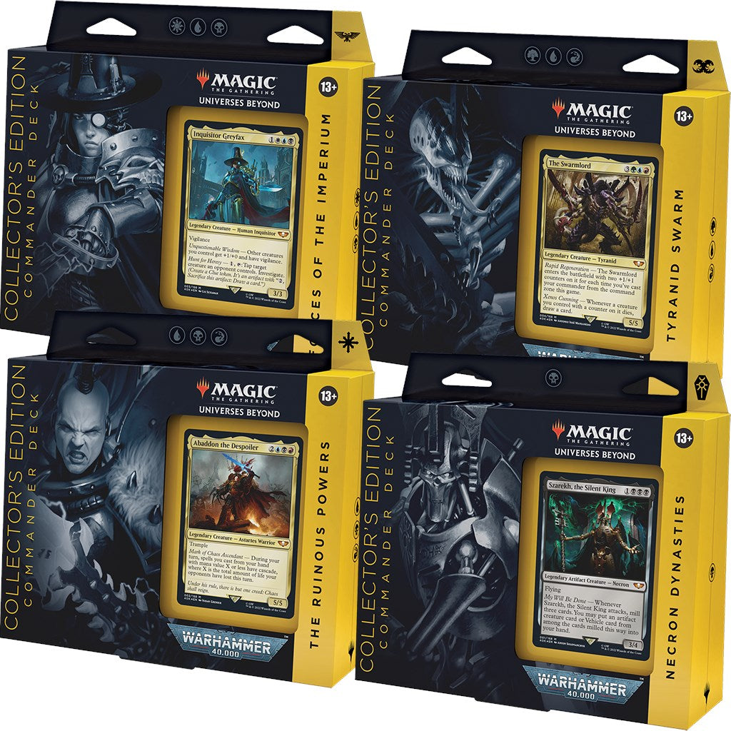 Universes Beyond: Warhammer 40.000 - Commander-Deck-Display (Collector's Edition)