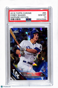 2016 Topps Chrome Sapphire Edition Corey Seager #85 PSA 10