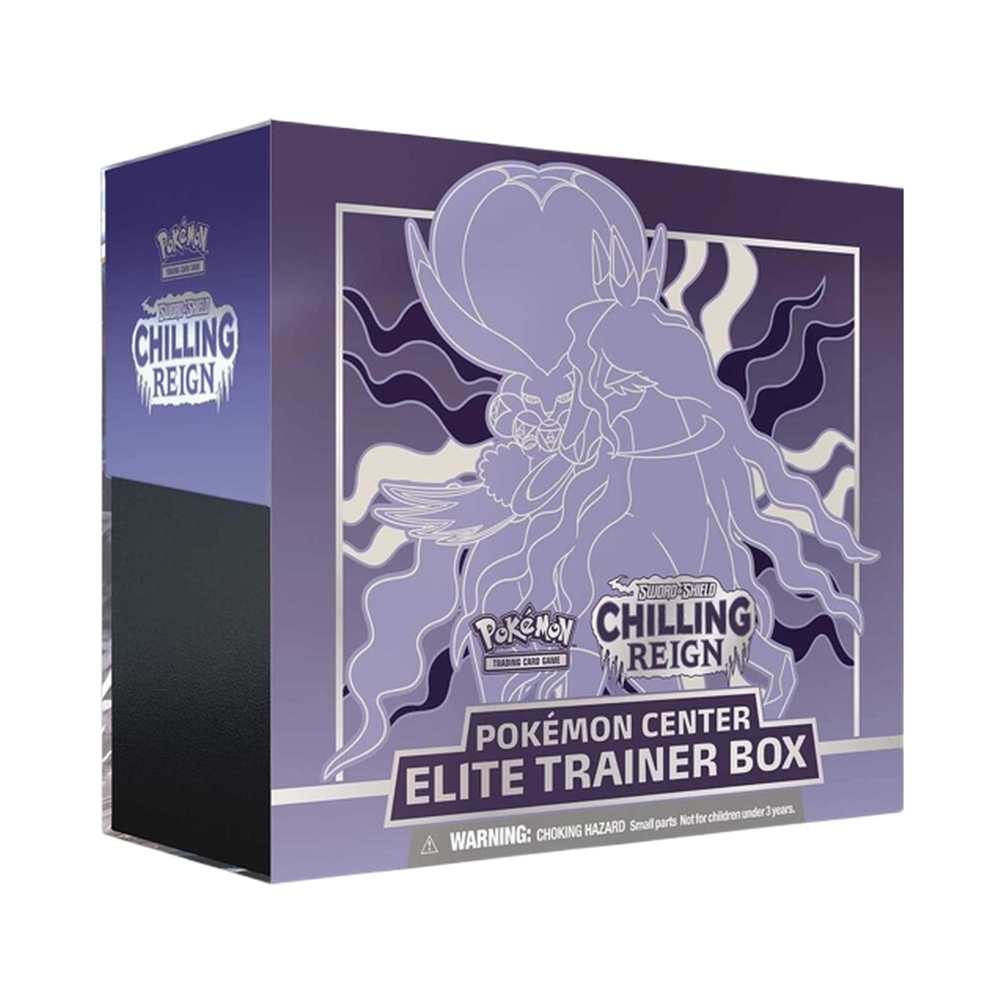 Chilling Reign Pokemon Center Elite Trainer Box [Shadow Rider Calyrex] (Exclusive) [DAMAGED]