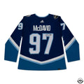 Upper Deck Authenticated - Connor McDavid Autographed Blue 2022 NHL All-Star Game Adidas Authentic Jersey
