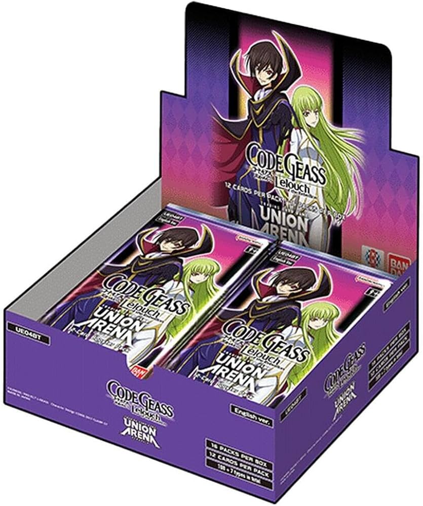 Bandai - Union Arena - Code Geass - Lelouch of The Rebellion - Booster Box