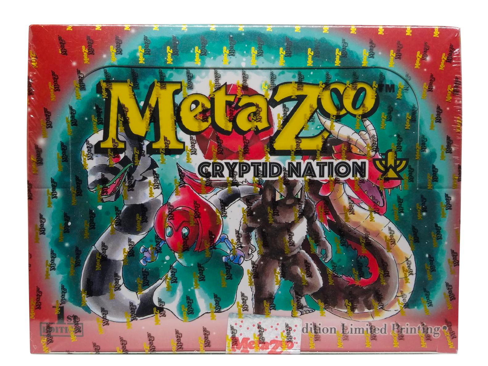 MetaZoo Cryptid Nation 1st Edition - Factory-Sealed Booster Box