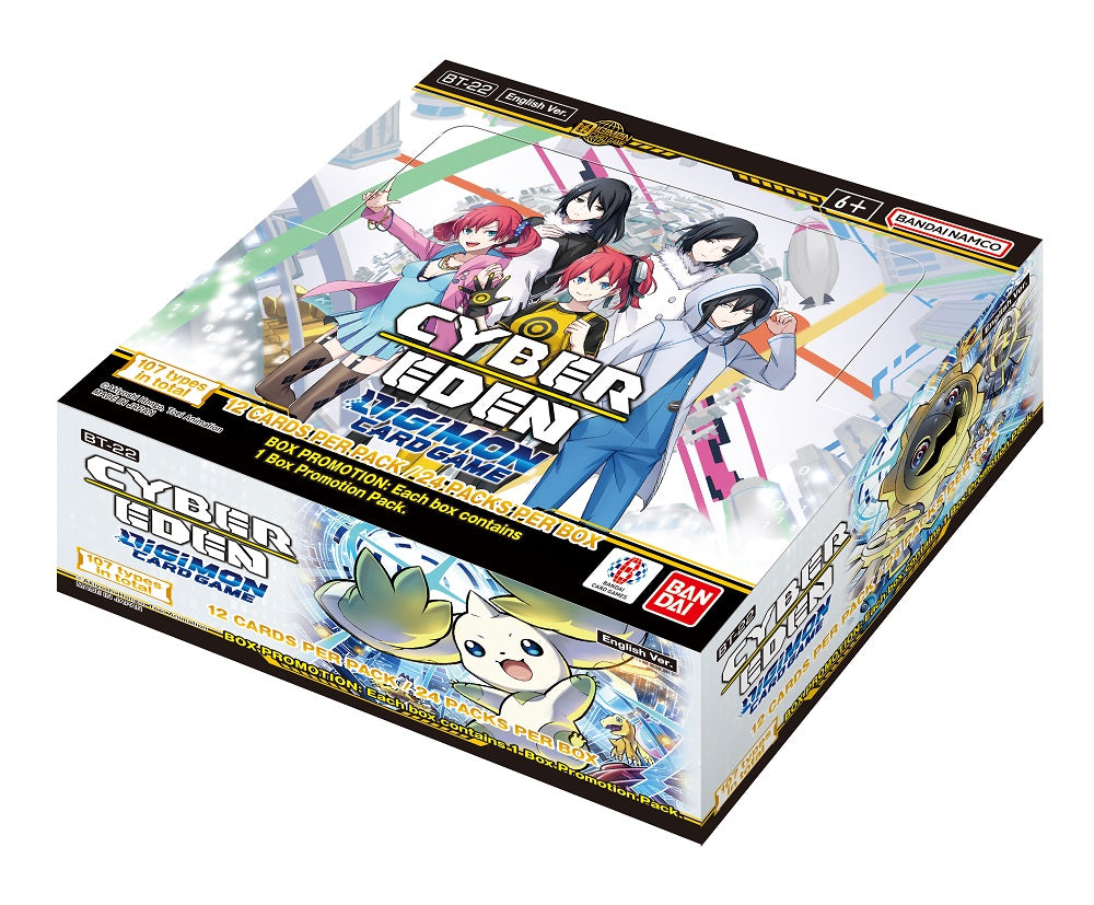Bandai - Digimon - Cyber Eden - Trading Card Booster Box