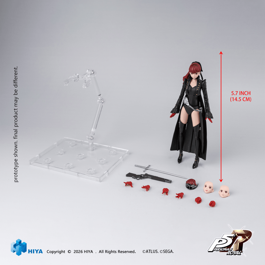 1/12 Scale 6 Inch Persona 5 Royal Violet Action Figure