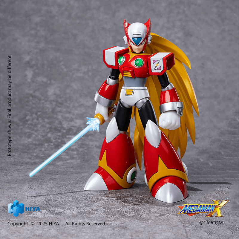 HIYA Exquisite Basic Series None Scale 5.7 Inch Mega Man X series Zero Action Figure