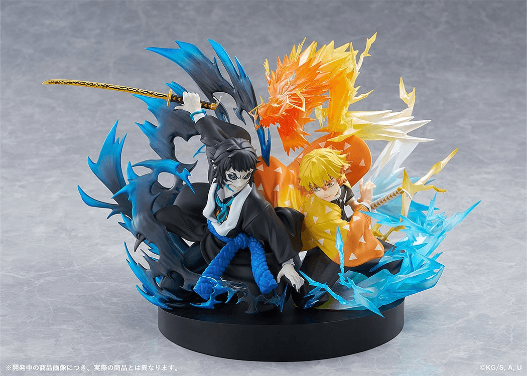 Demon Slayer: Kimetsu no Yaiba Zenitsu Agatsuma &amp; Kaigaku Non-Scale Figure
