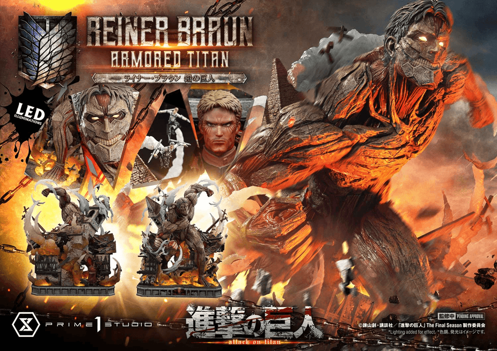 Ultimate Diorama Masterline TV animation Attack on Titan Reiner Braun Armored Titan