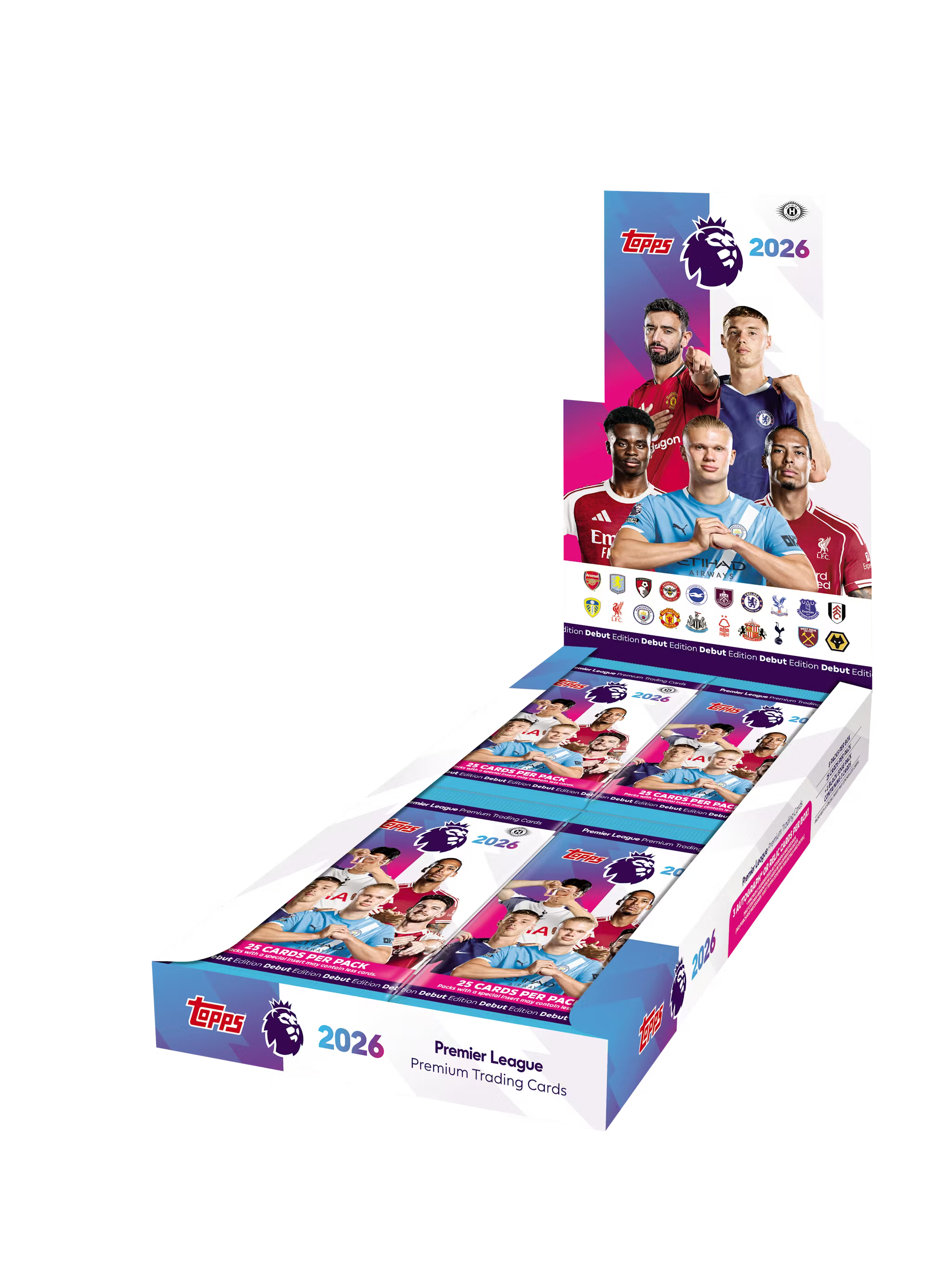2026 Topps Premier League EPL Soccer Hobby Box