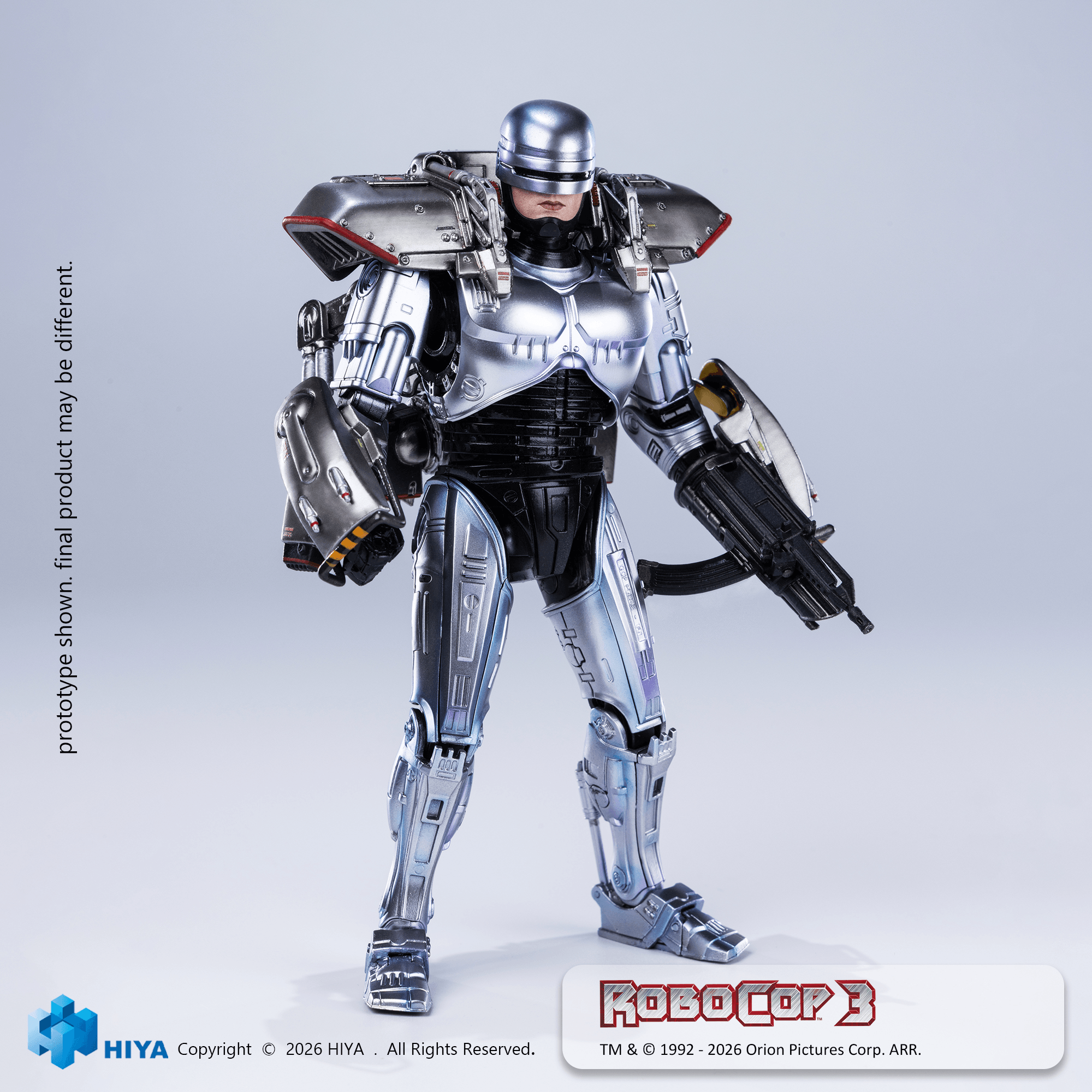 HIYA Exquisite Super Series 112 Scale 6.5 Inch RoboCop 3 RoboCop Action Figure