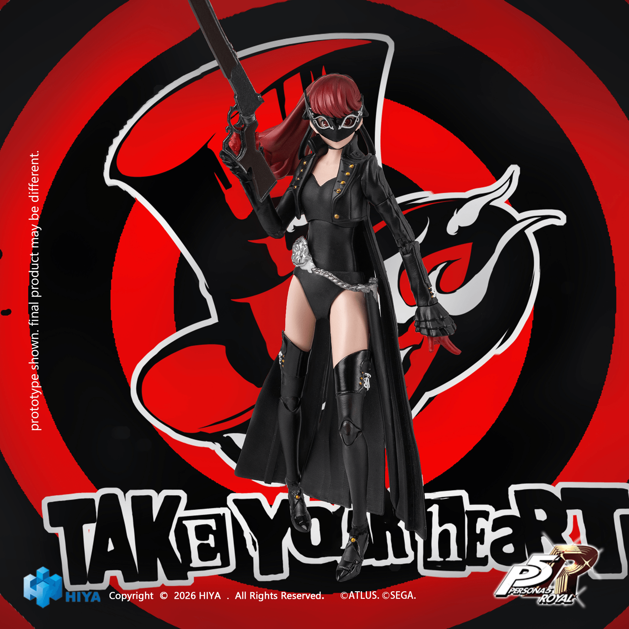 1/12 Scale 6 Inch Persona 5 Royal Violet Action Figure