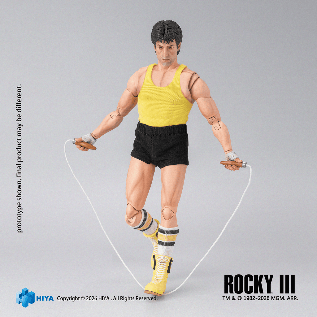 Exquisite Super Series 1/12 Scale 6.3 Inch Rocky III Rocky Boxer Version Action Figure