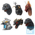 Godzilla Monster Head Magnet (The Biography of The Most Terrifying Monster King) (Box/6)