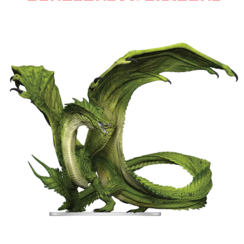 D&D Icons of the Realms Adult Green Dragon Deceiver