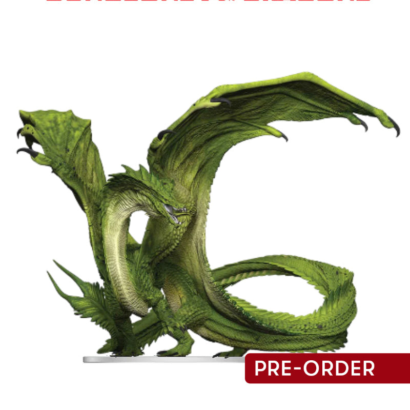 D&D Icons of the Realms Adult Green Dragon Deceiver