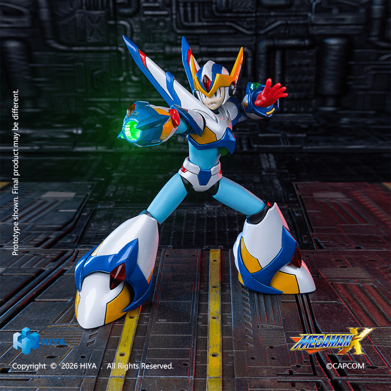 None Scale 6 Inch Mega Man X series X Falcon Armor Version Action Figure
