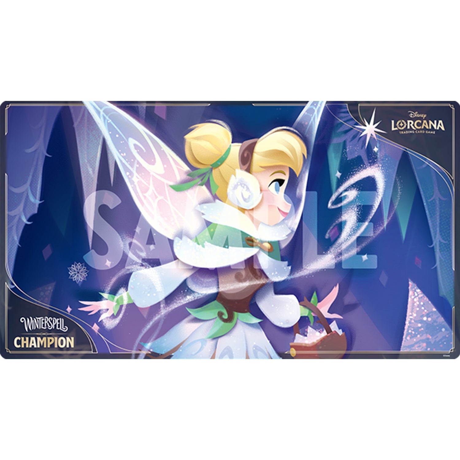 Disney Lorcana TCG: Winterspell Set Championship Playmat - Tinker Bell