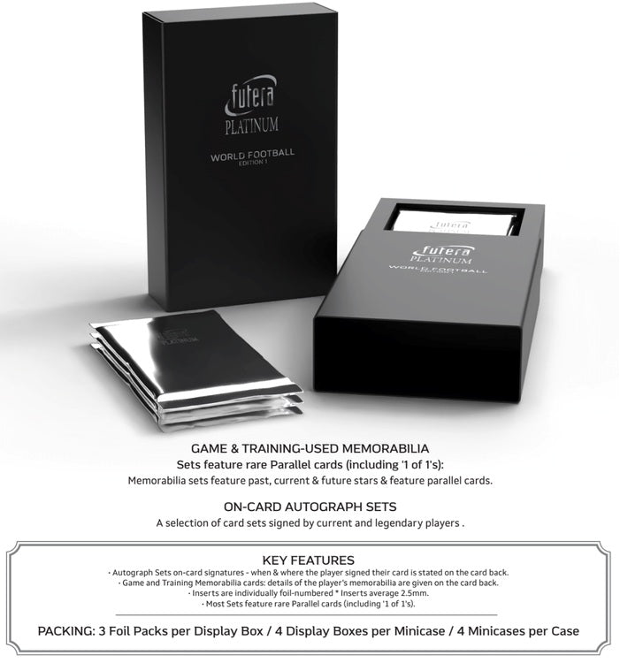 Futera - Soccer - 2025 - Platinum World - Football - Edition 1 - Hobby Box
