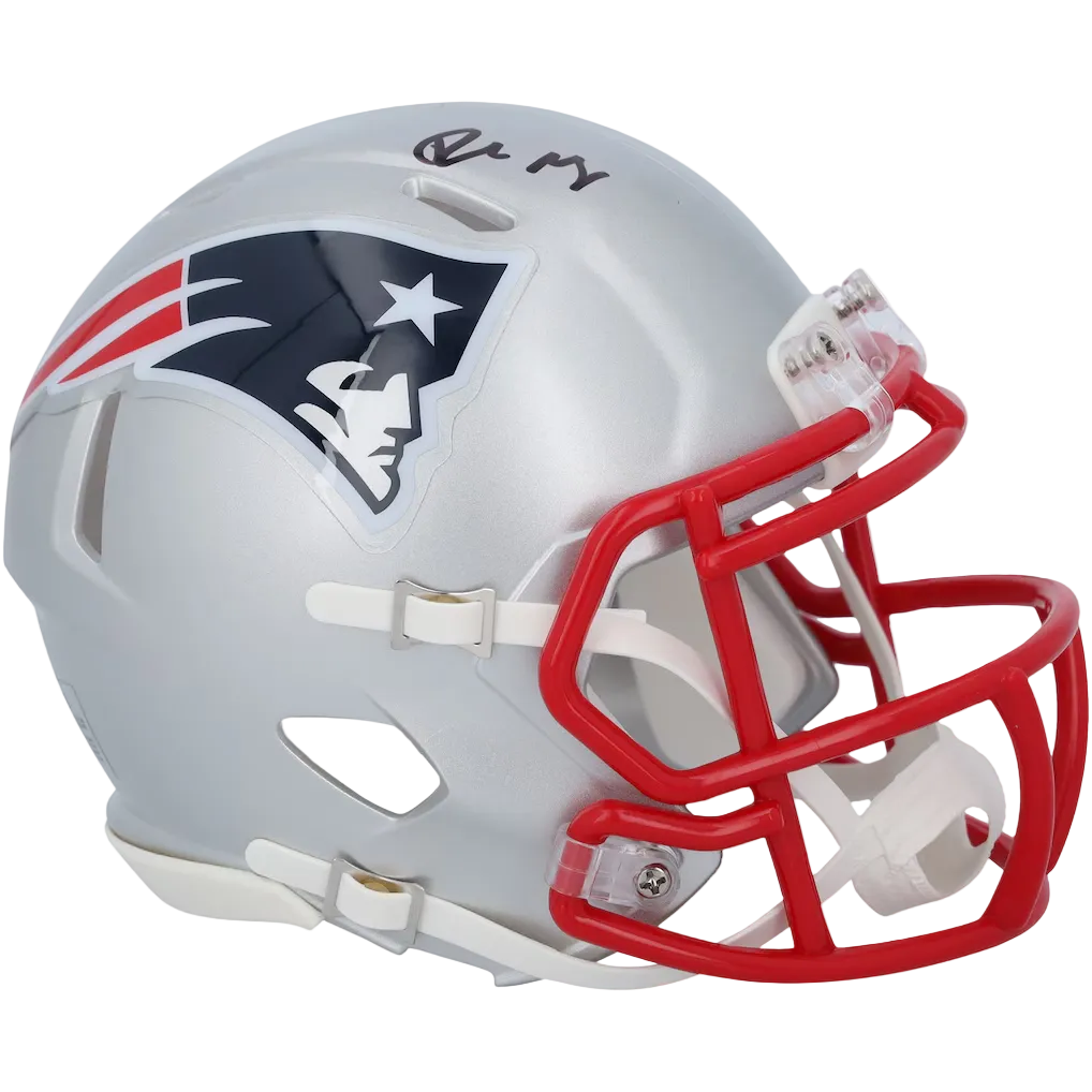 Drake May Autographed Fanatics Authentic Riddell Speed Mini Helmet