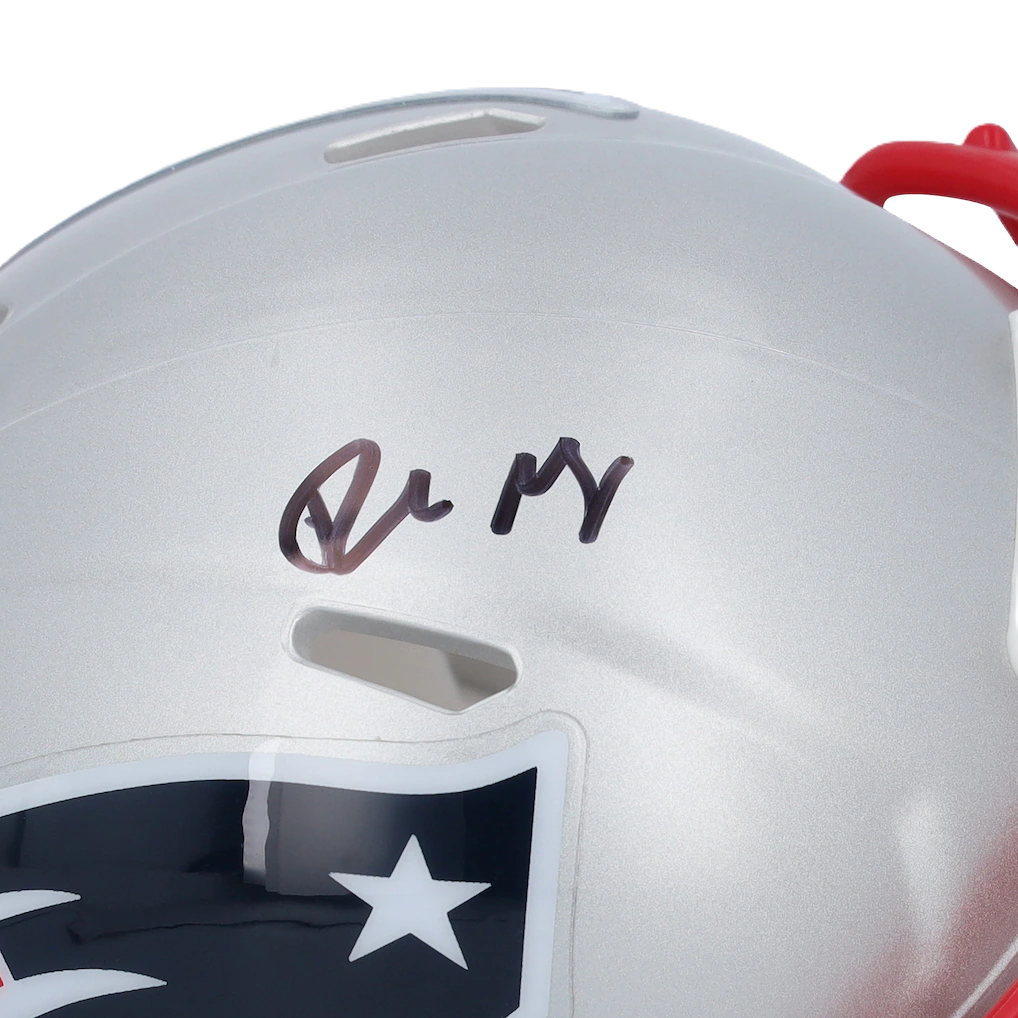 Drake May Autographed Fanatics Authentic Riddell Speed Mini Helmet