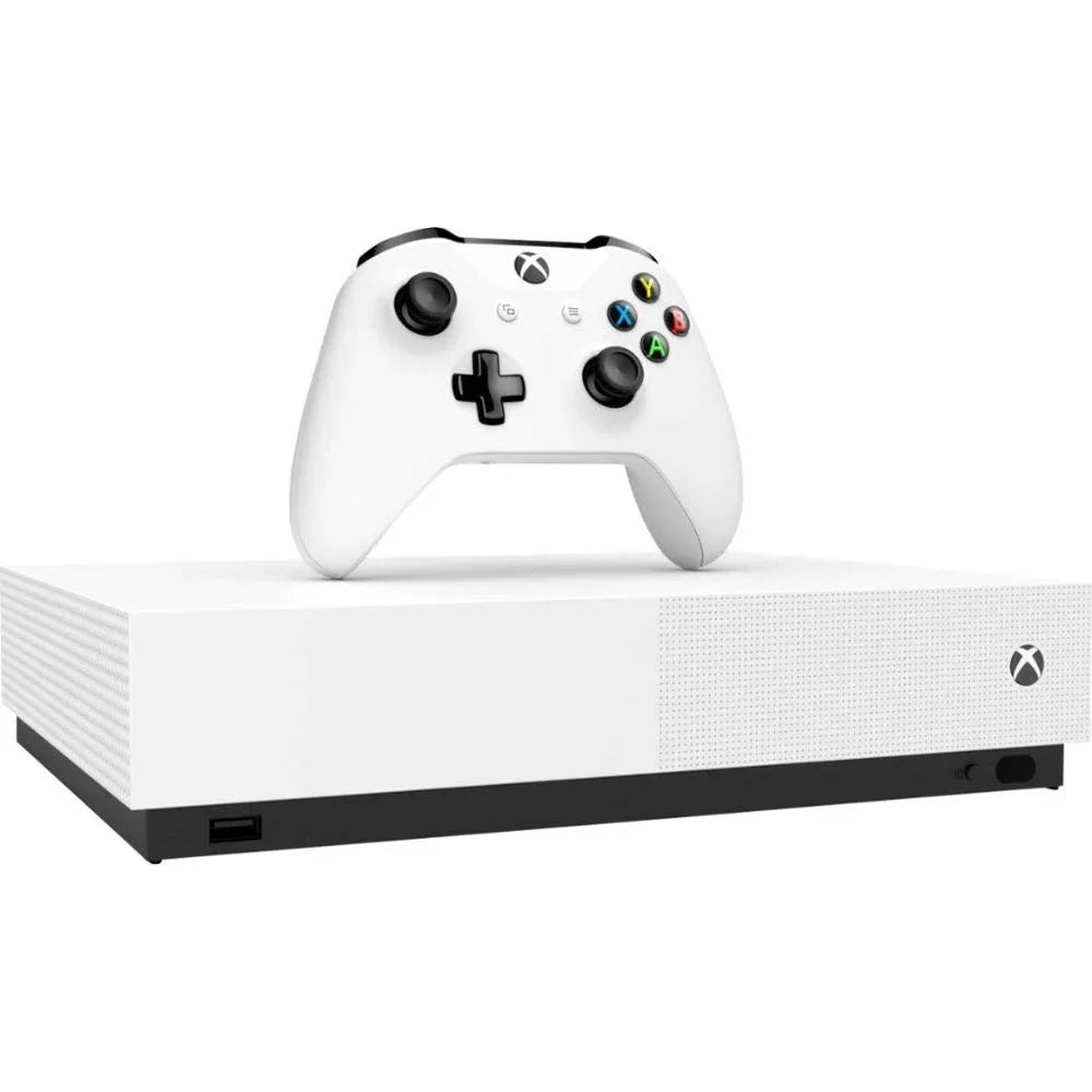 Xbox One S White Console Bundle Digital Only Edition