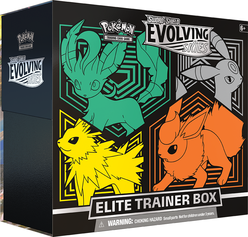 Schwert & Schild: Drachenwandel – Top-Trainer-Box (Flamara/Blitza/Nachtara/Folipurba)