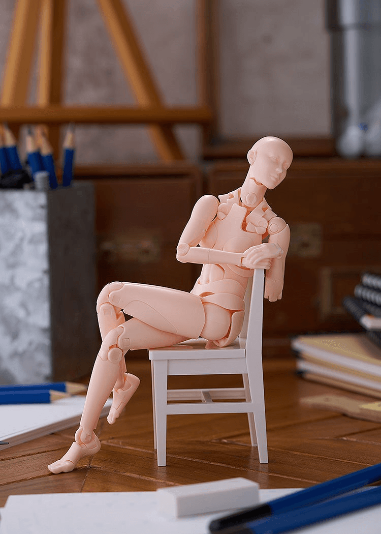 Nishimura Style Drawing Doll Olive Flesh