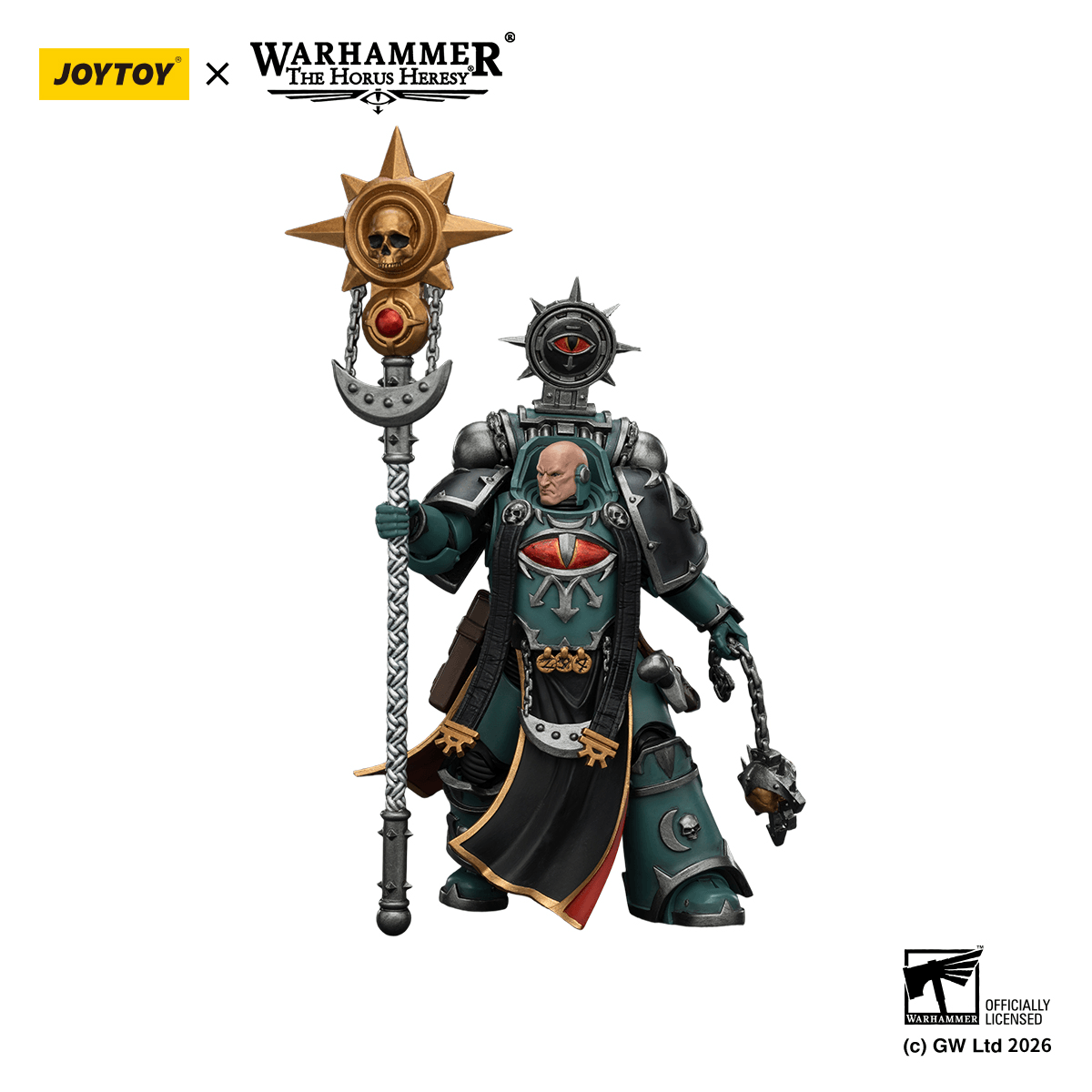 Sons of Horus Dark Emissary Consul with Staff of Dark Authority