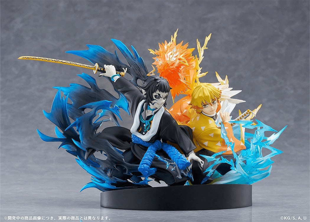 Demon Slayer: Kimetsu no Yaiba Zenitsu Agatsuma &amp; Kaigaku Non-Scale Figure