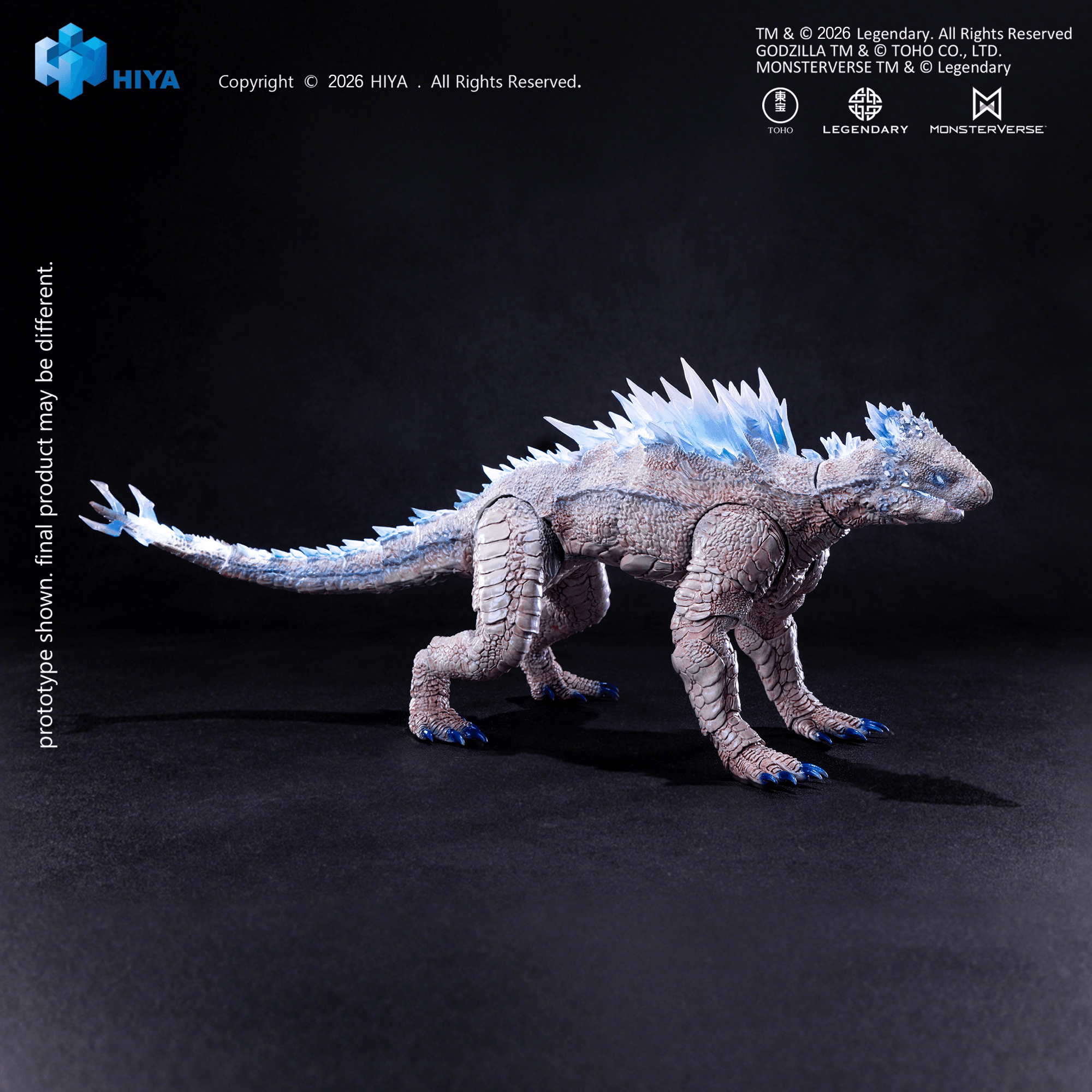 None Scale 6.7 Inch Godzilla x Kong The New Empire Frost Bite Blast Shimo Action Figure