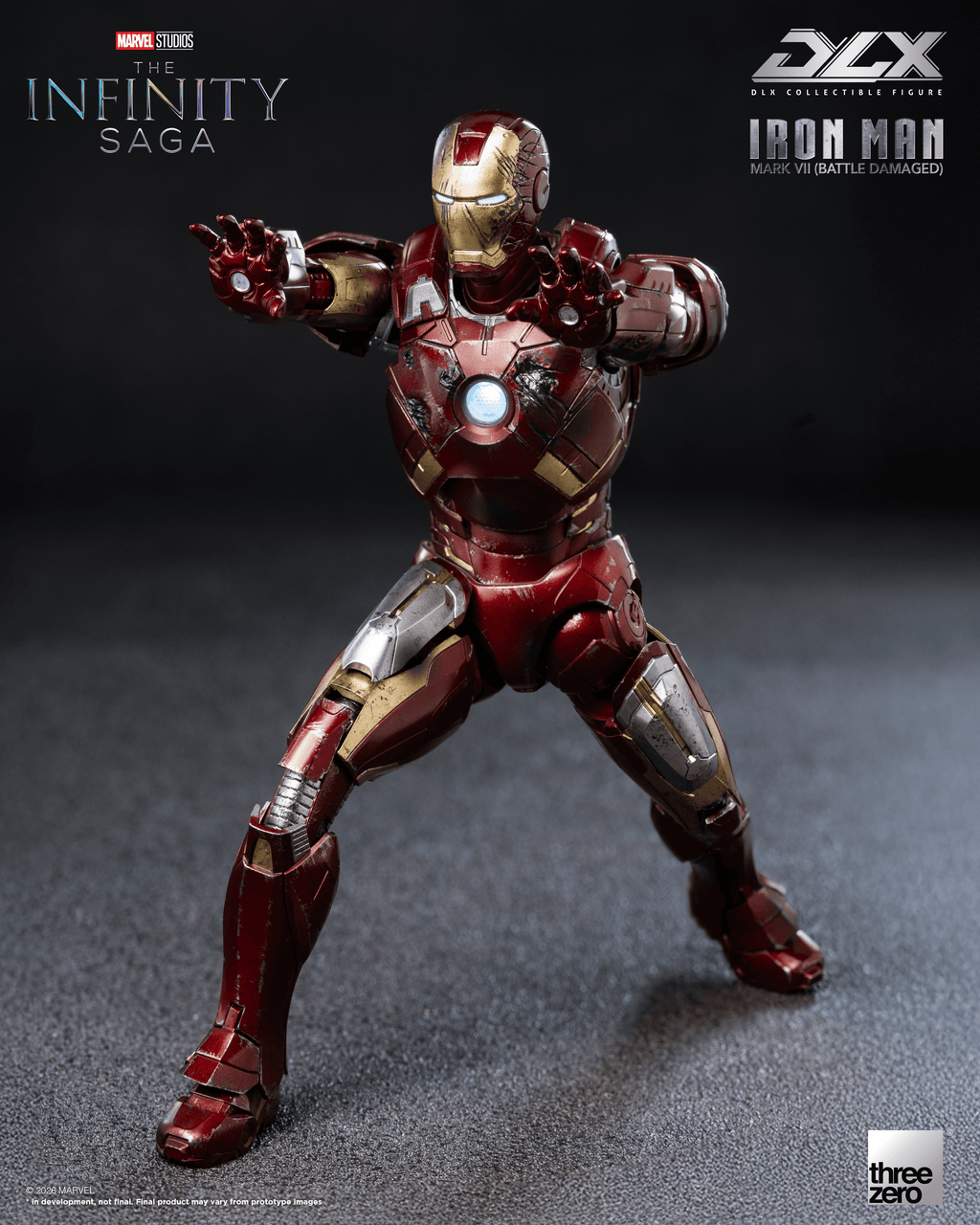 DLX Iron Man Mark 7 (Battle Damaged)