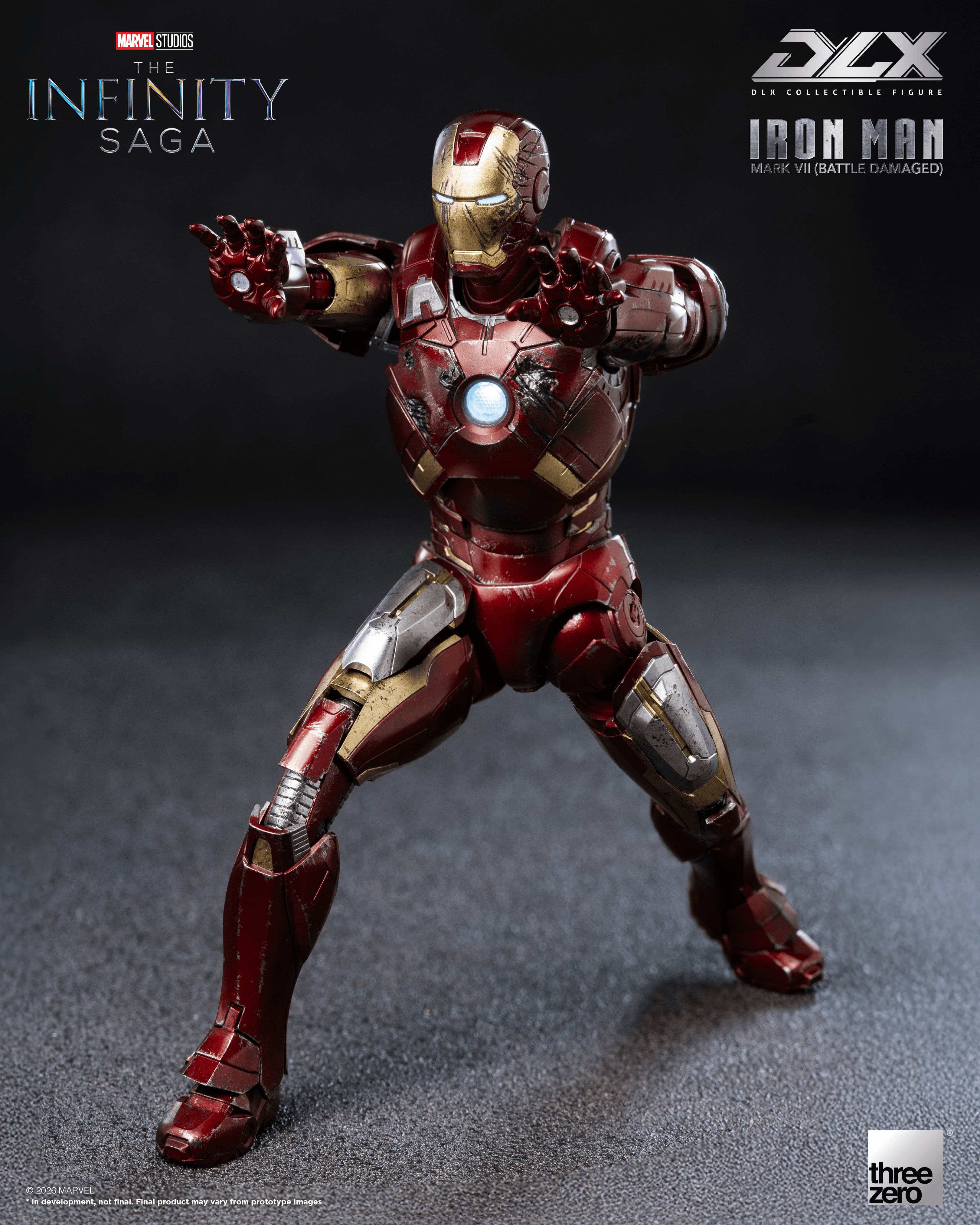 DLX Iron Man Mark 7 (Battle Damaged)