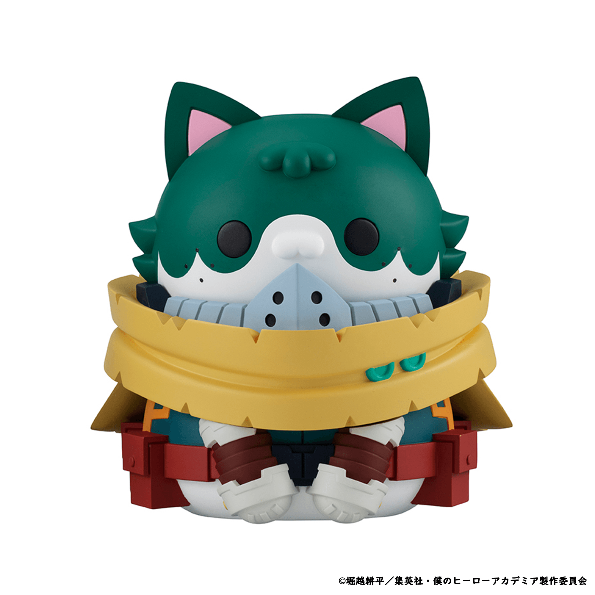 MEGA CAT PROJECT My Hero Academia Nyanto! The Big Heroaca Cats Series Midoriya &amp; Bakugo &amp; Todoroki set 【with gift】
