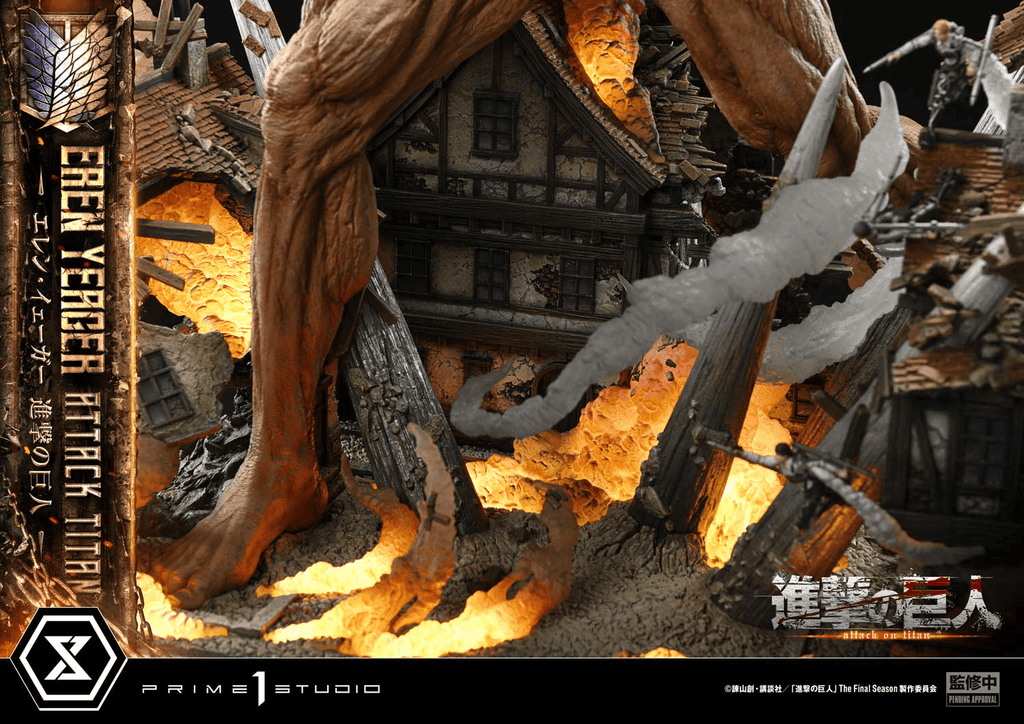 Ultimate Diorama Masterline TV animation Attack on Titan Eren Yeager Attack Titan